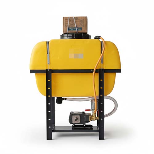 خرید سمپاش ۴۰۰ لیتری GP | پمپ ۱۵۰ بار، بدون بوم، شاسی تقویت‌شده