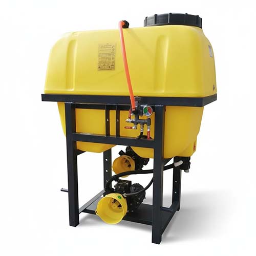 خرید سمپاش ۶۰۰ لیتری GP | پمپ C96 ترک، چهار سیلندر، بدون بوم، شاسی تقویت‌شده