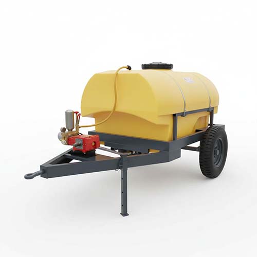 سمپاش ۱۰۰۰ لیتری GP با پمپ ۱۵۰ بار و همزن هیدرولیکی، کششی پشت تراکتوری